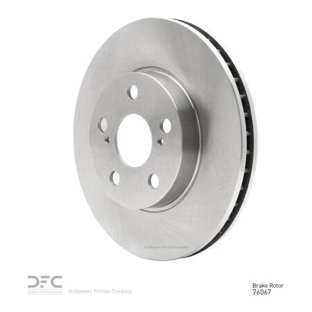 Dynamic Friction Co Disc Brake Rotor - Dynamic Friction Company 600-76067 600-76067